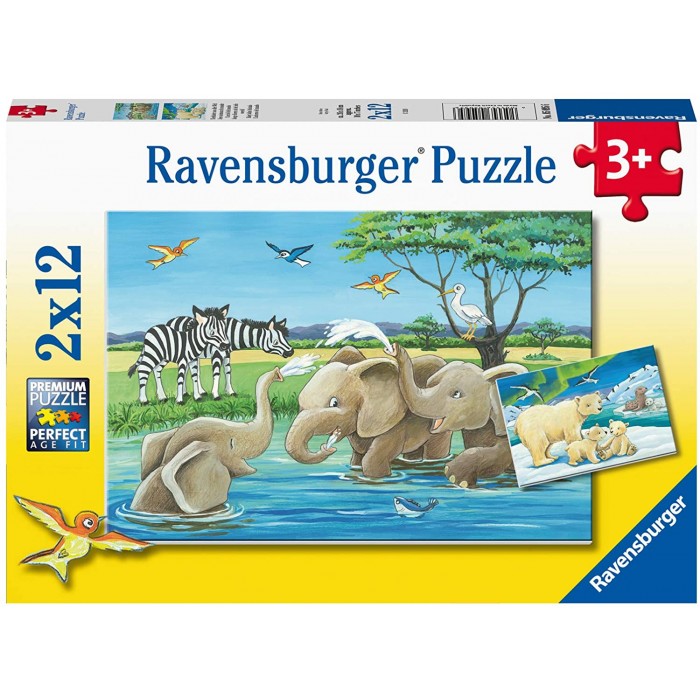 2 puzzle - Mladunci iz cijelog svijeta