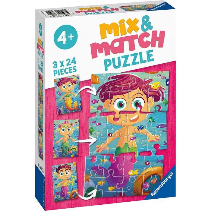 3 puzzle - Sirene i morska čudovišta