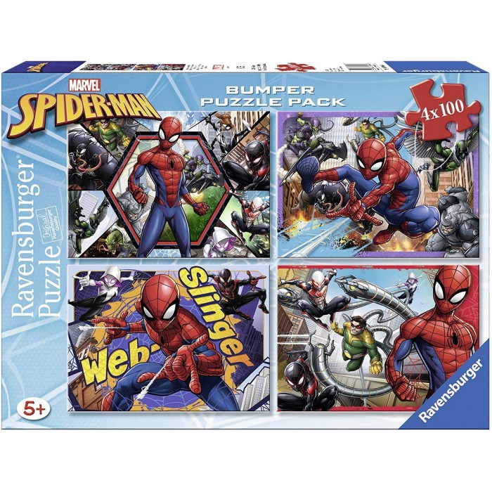 4 puzzle - Spider-Man