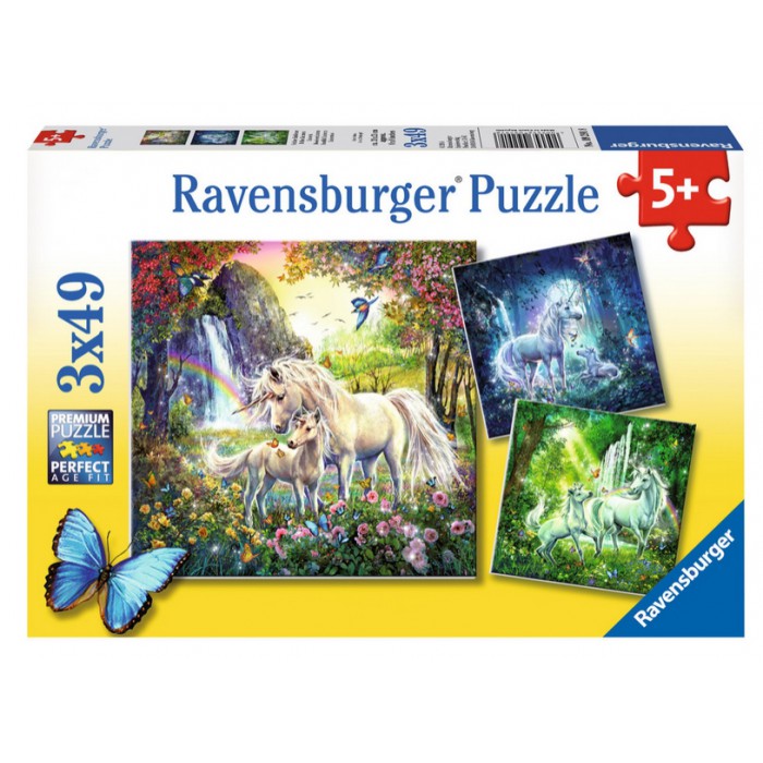 3 puzzle - Prekrasni jednorozi
