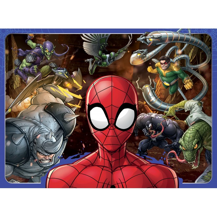 Puzzle XXL dijelovi - Hrabri Spiderman