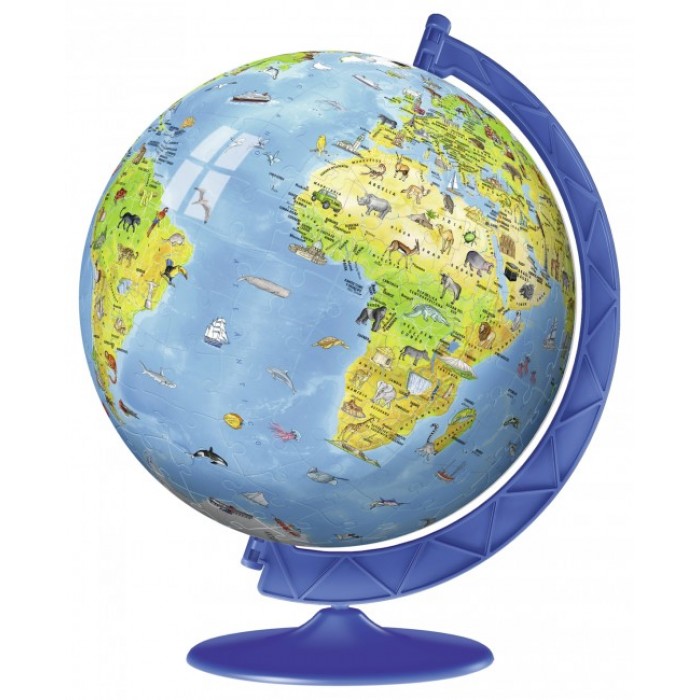 3D puzzle - Globus na španskom