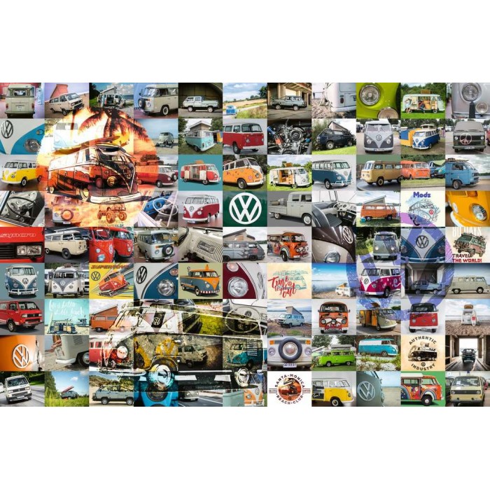 Puzzle 99 VW Campervan Moments