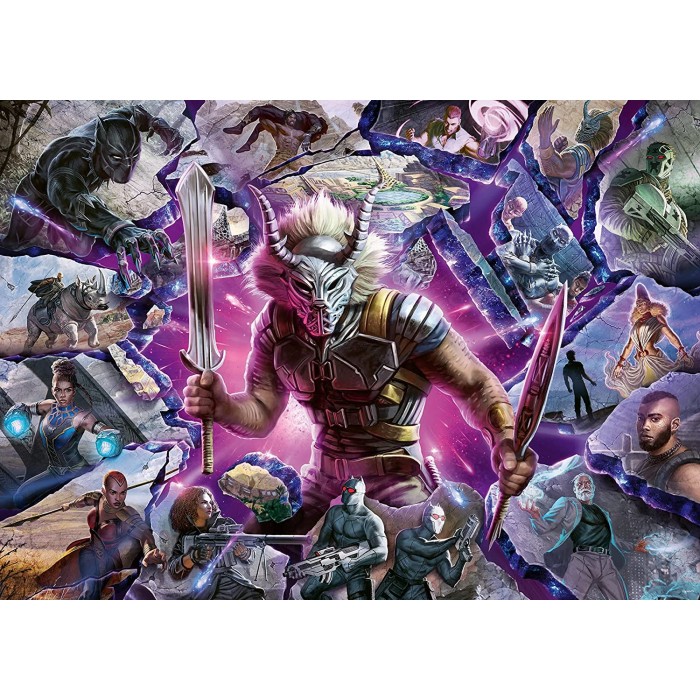 Puzzle Marvel Villainous Collection - Killmonger