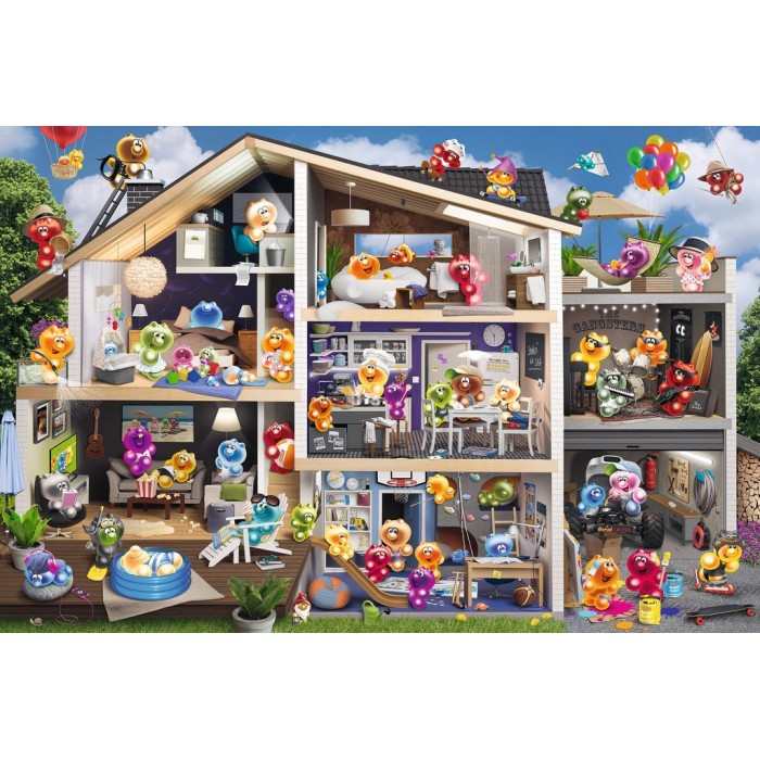 Puzzle Gelini - Kućica za lutke