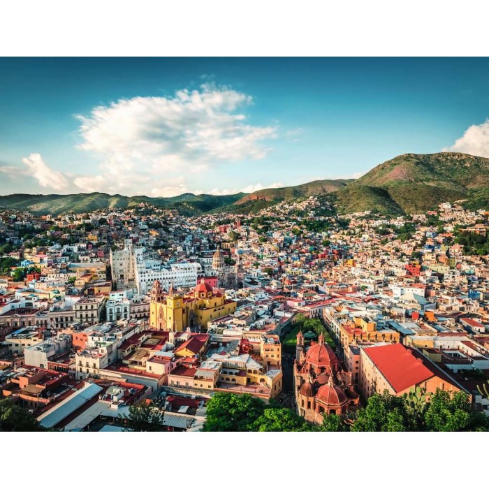 Puzzle Kolonijalni grad Guanajuato, Meksiko