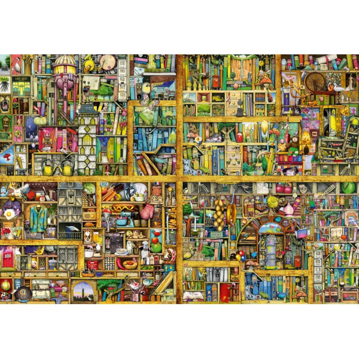 Puzzle Colin Thompson: Magična polica za knjige