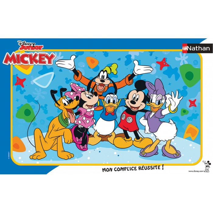 Puzzle s okvirom - Mickeyjevi prijatelji