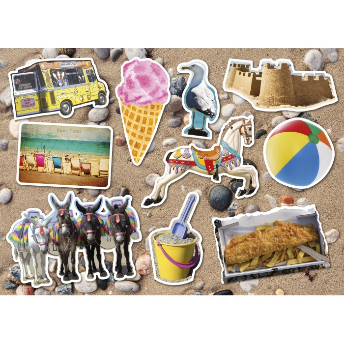 Puzzle XXL dijelovi - At the Seaside