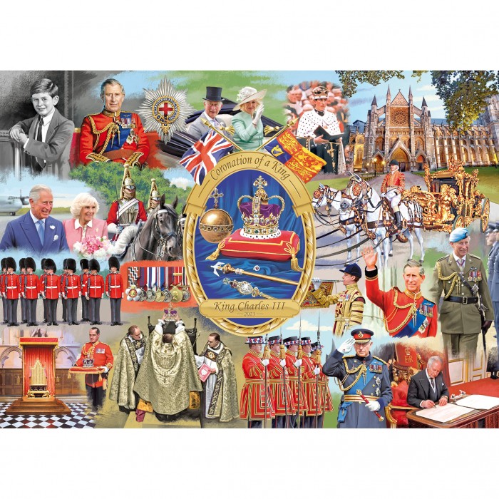 Puzzle Coronation of a King
