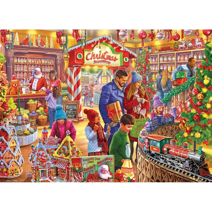 Puzzle Božićnjakova poslastičarnica