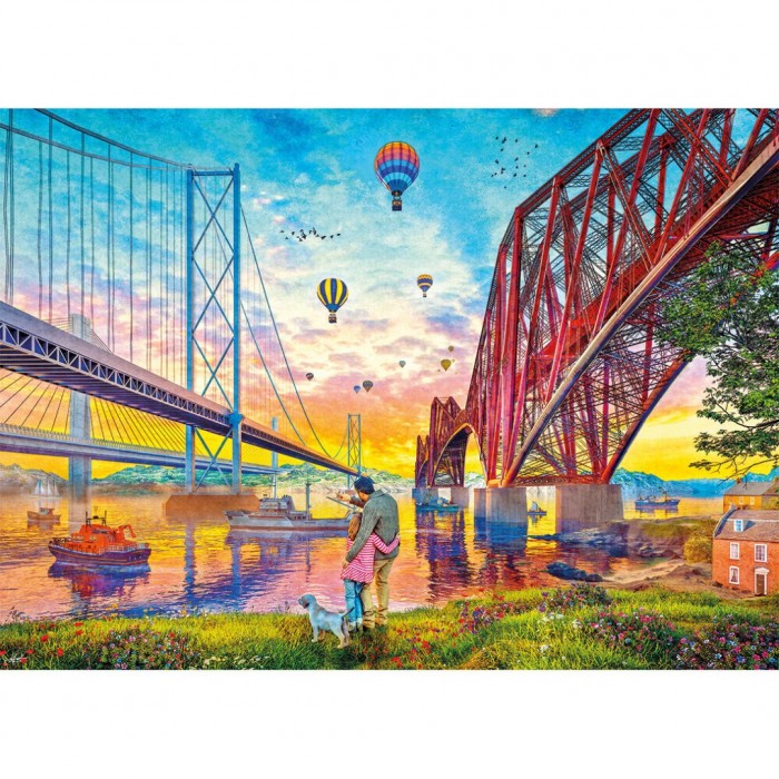 Puzzle Prelazak tri mosta