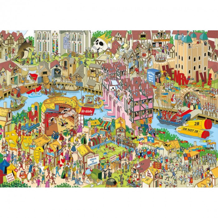 Puzzle Jokesaws: Shakespeare Shake-up