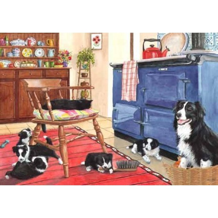 Puzzle XXL dijelovi - Pet protiv pet