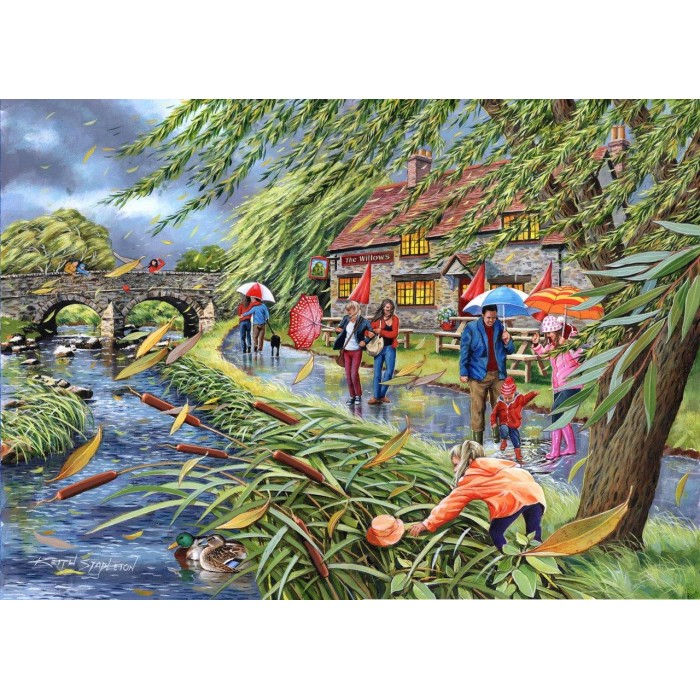 Puzzle Vjetar u vrbama
