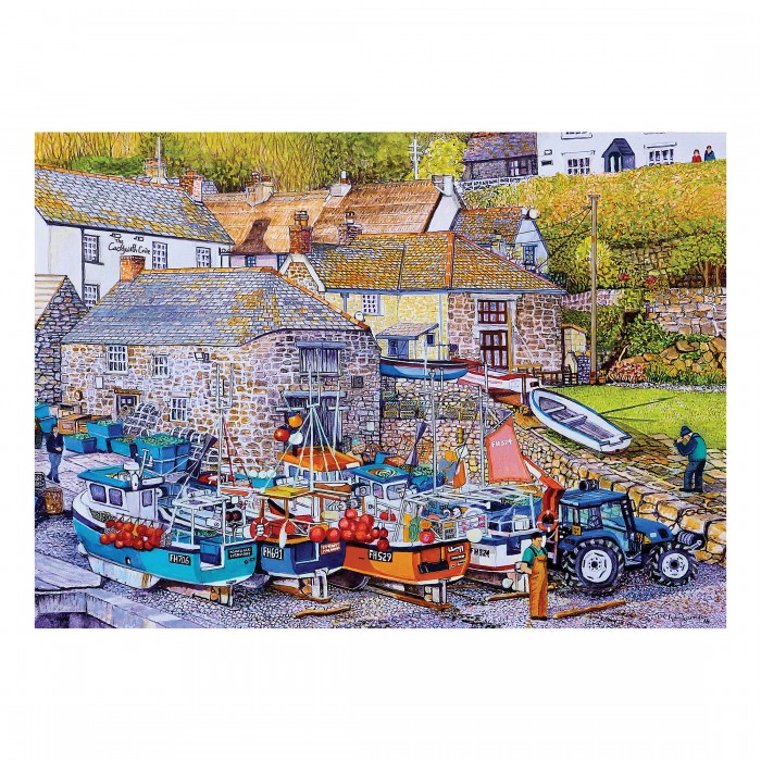 Puzzle XXL dijelovi - Zaljev Cadgwith
