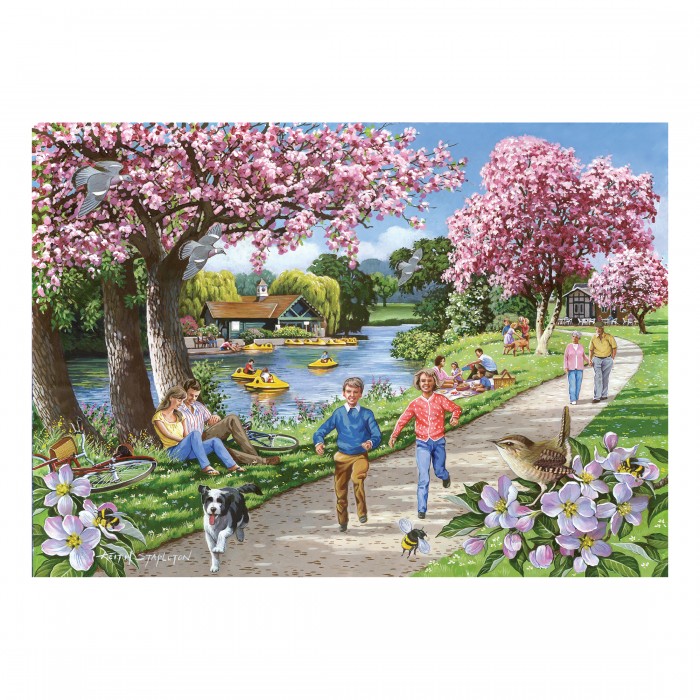 Puzzle Procvjetala jabuka