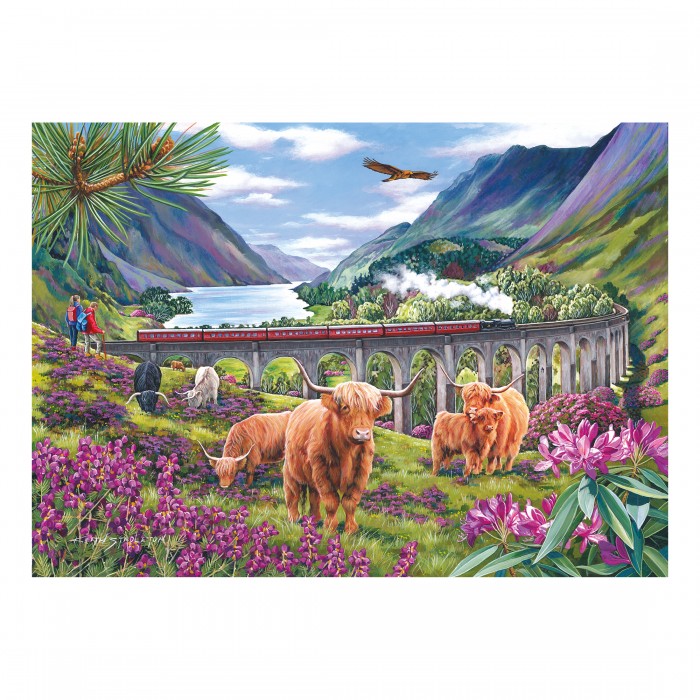 Puzzle Dame iz Glenfinnana
