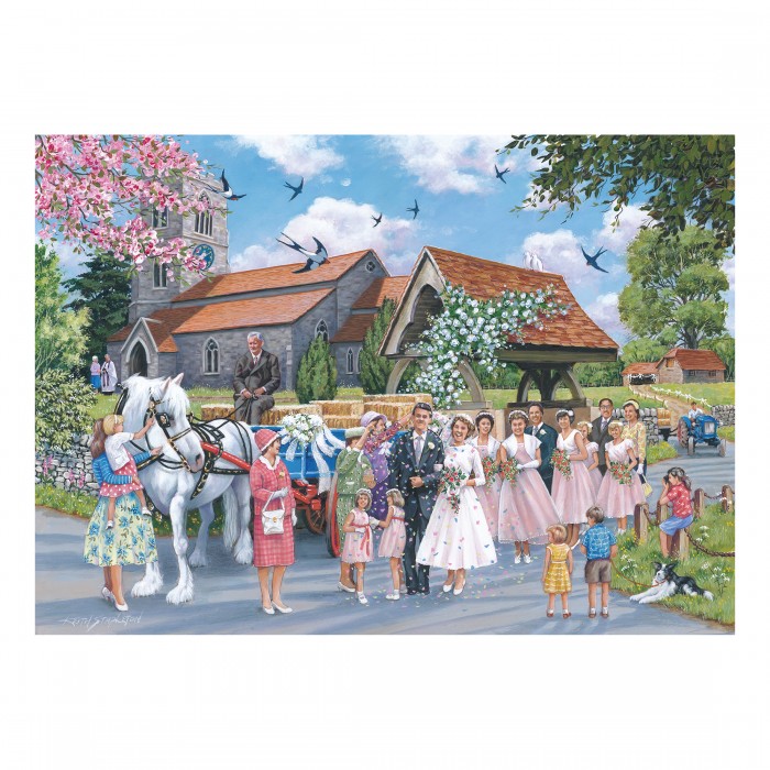 Puzzle Vjenčanje na selu