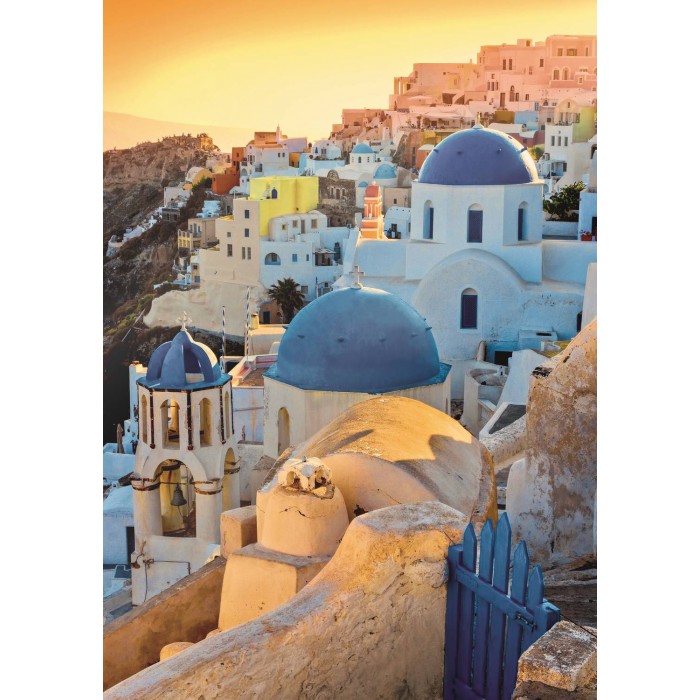 Puzzle Photo Odyssey: Town of Oia, Santorini