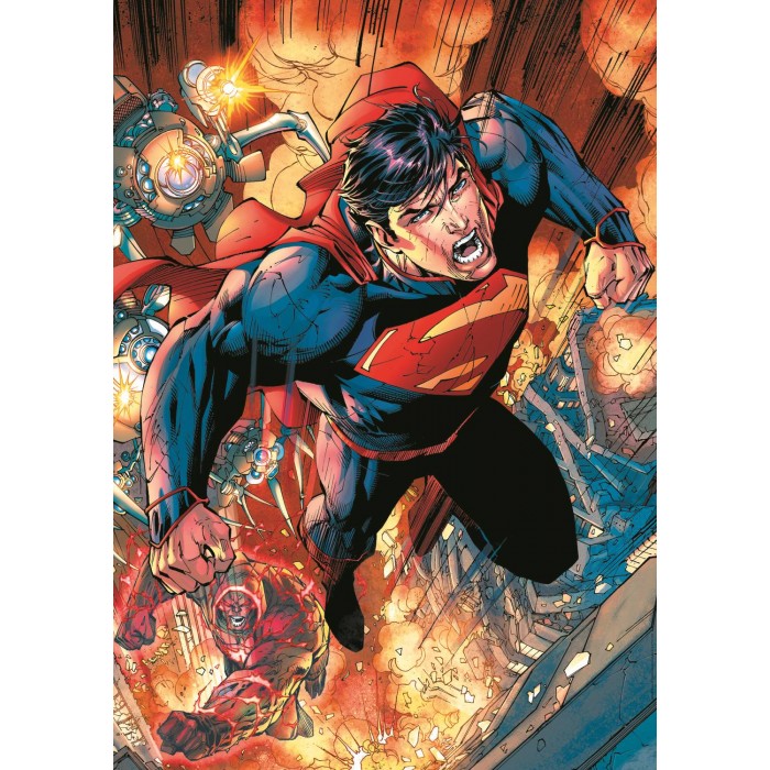 Puzzle Superman in action