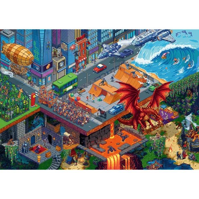 Puzzle Pixel City