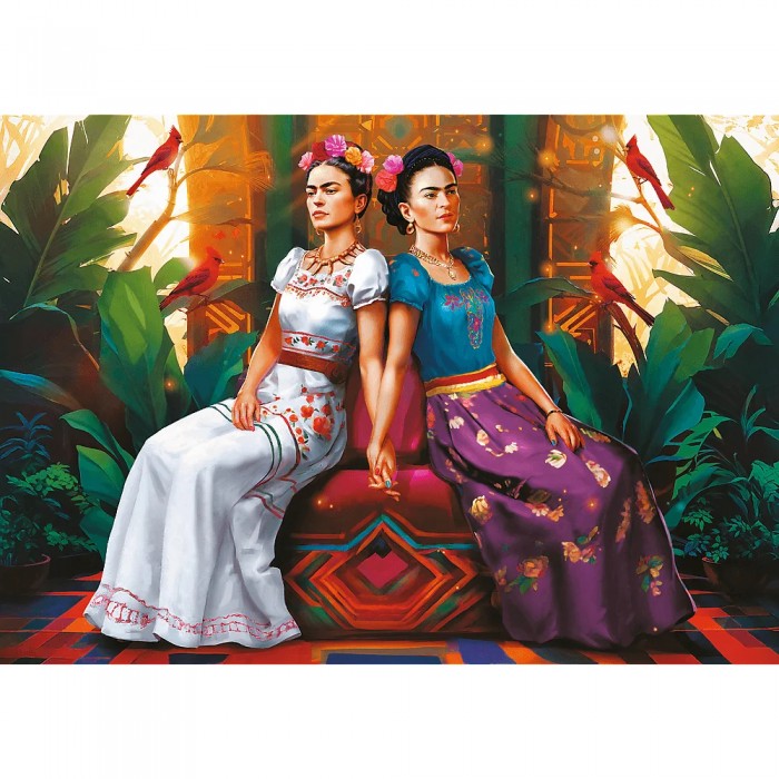 Puzzle Frida Kahlo - Two Selves