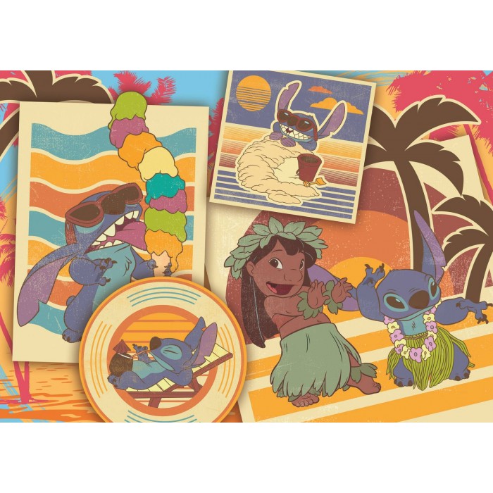 Puzzle The musicial world of Lilo&Stitch - Disney