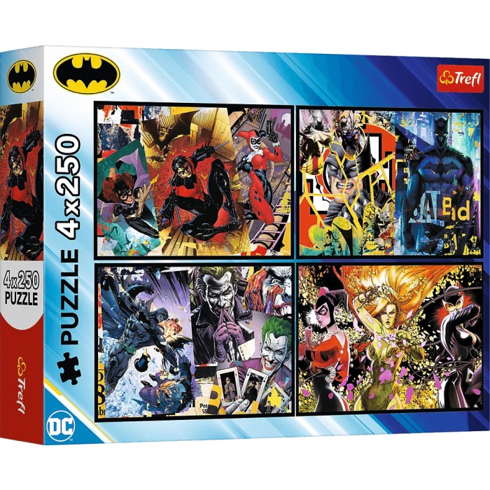 4 puzzle - Batman in action