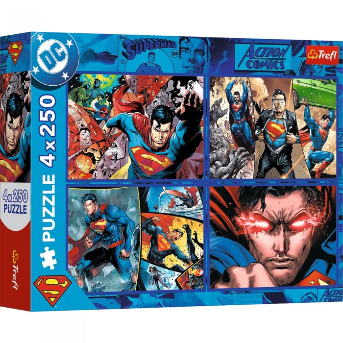 4 puzzle - The Courage of Superman