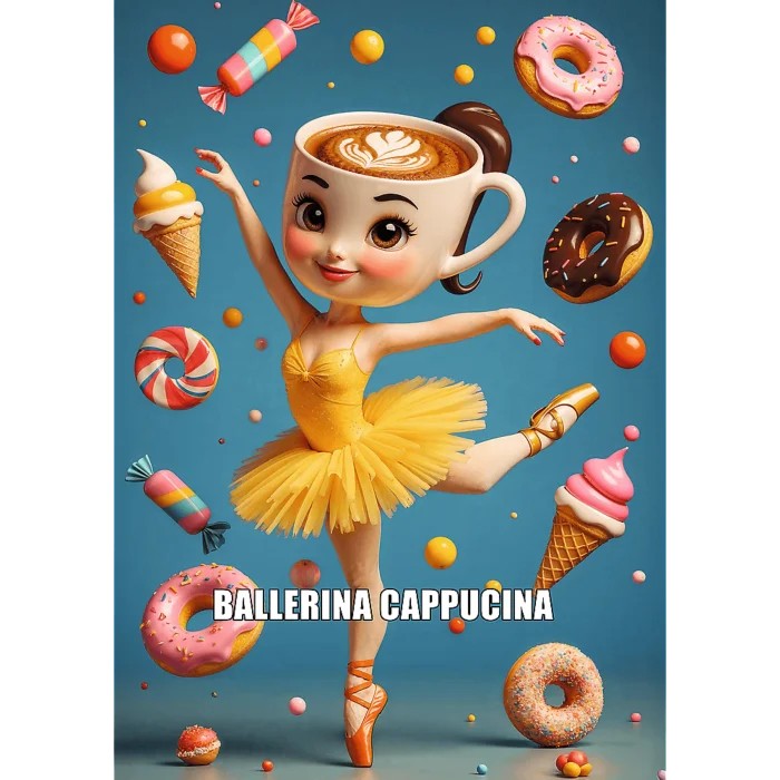 Puzzle Brainrots Ballerina Cappucina