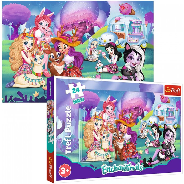 Puzzle XXL dijelovi - Enchantimals
