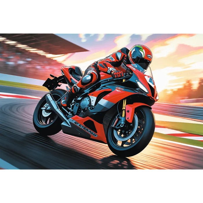 Puzzle Brzi motocikl