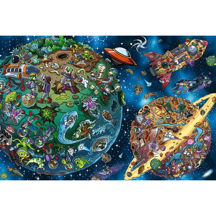 Puzzle Divna porodica Treflik