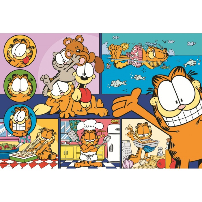 Puzzle Lazy Garfield