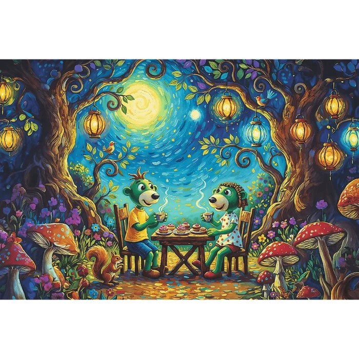 Puzzle Inspired By Art - Susret u kafiću