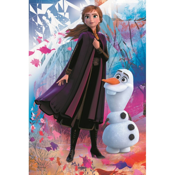 Mini puzzle - In the world of Anna and Elsa - Disney Frozen II