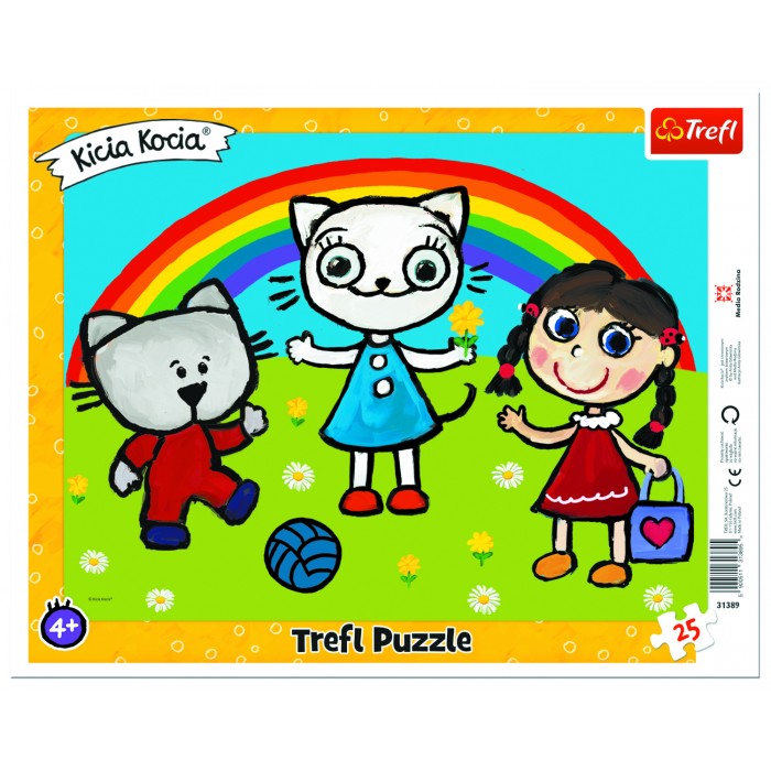Puzzle s okvirom - Kittykit
