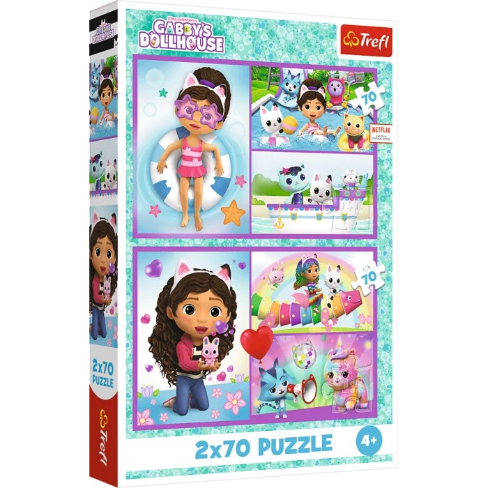 2 puzzle - Igra s Gabby