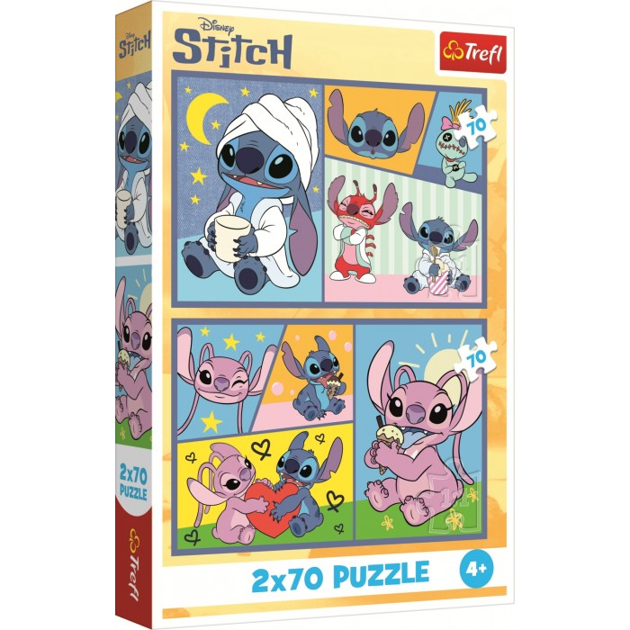 2 puzzle - There'S No Boredom With Stitch