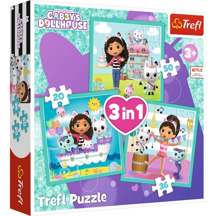 3 puzzle - Gabbyni hobiji