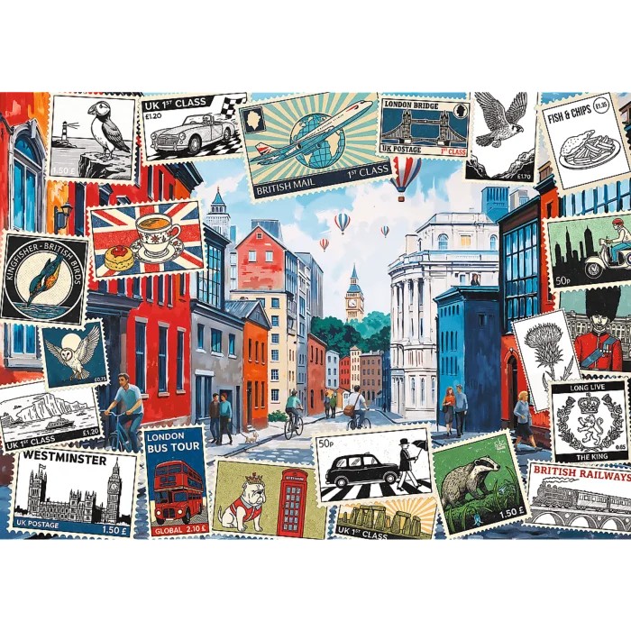 Puzzle Creative - Pozdrav iz Londona
