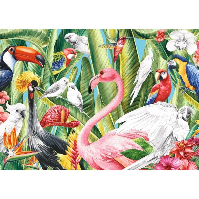 Puzzle Creative - Rajske ptice