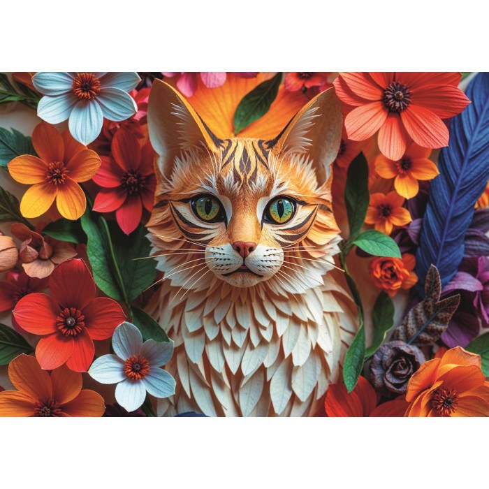 Puzzle 40th anniversary Trefl - Cat