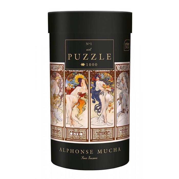 Puzzle Art Collection - Mucha - Godišnja doba