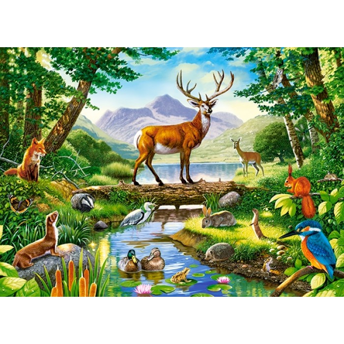 Puzzle Woodland Harmony