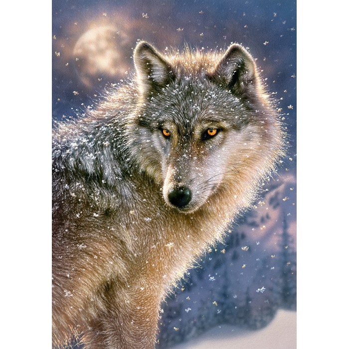 Puzzle Usamljeni vuk