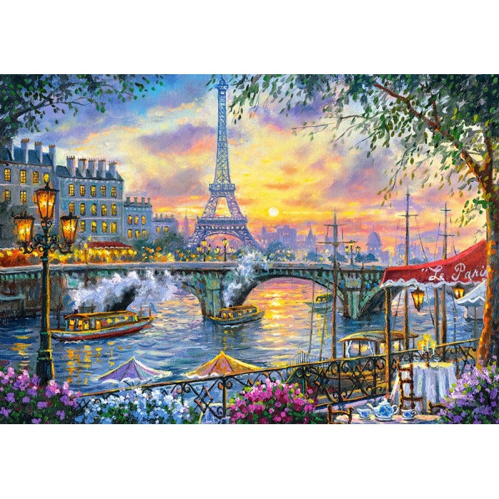 Puzzle Čajanka u Parizu