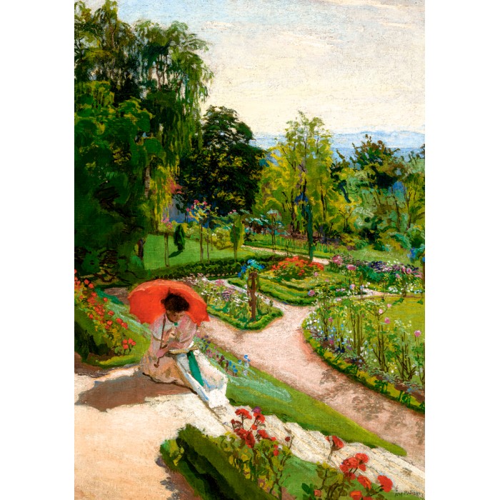 Puzzle Art Collection - Crveni kišobran, Józef Mehoffer