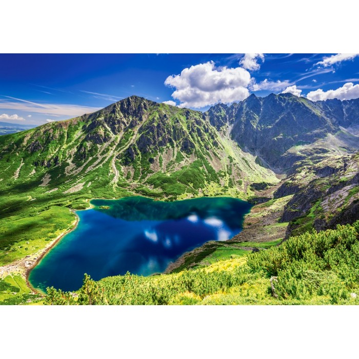 Puzzle Crno jezero Gasienicowa, Visoke Tatre, Poljska